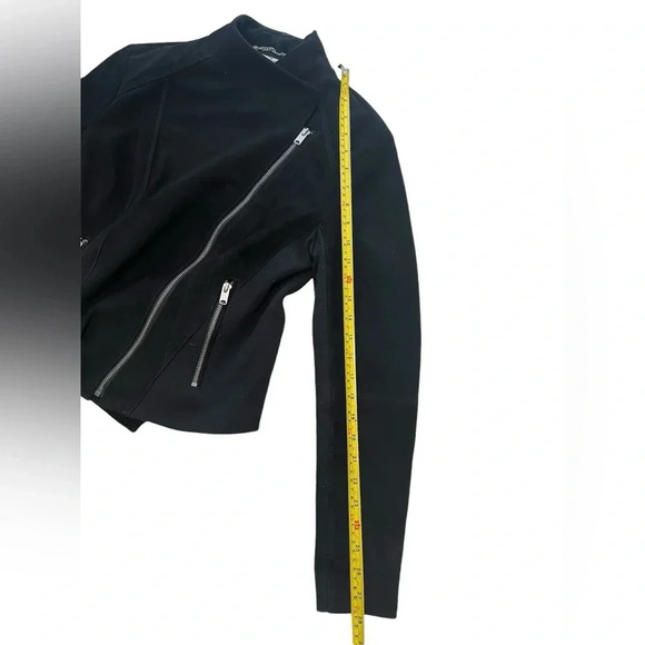 Andrew Marc New York suede  jacket moto size S - Picture 16 of 16